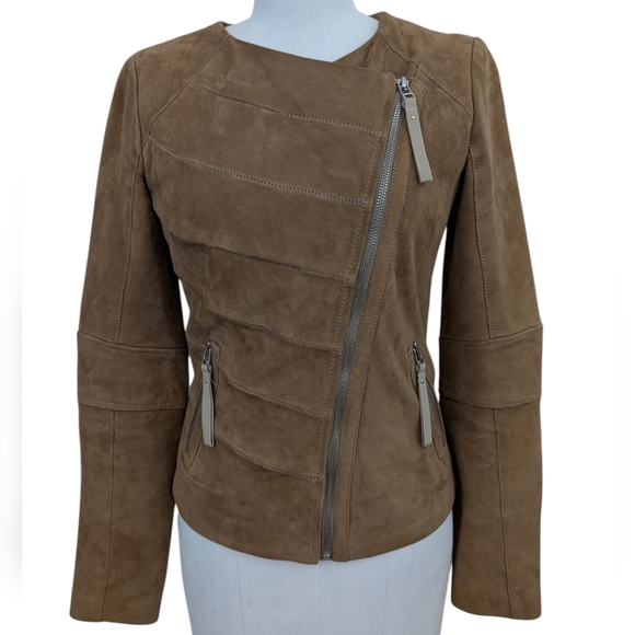 Pinko Jackets & Blazers - pinko suede jacket